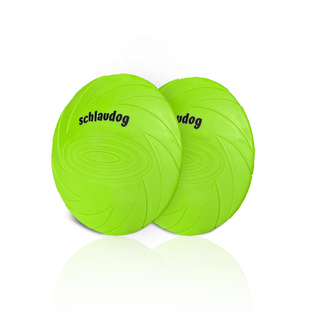 schlaudog Hundefrisbee - langlebige Wurffrisbee für aktive Hunde