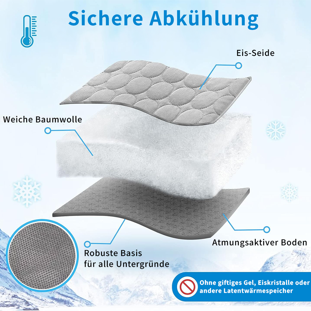 CoolMat - Kühlende Hundematte für heiße Tage