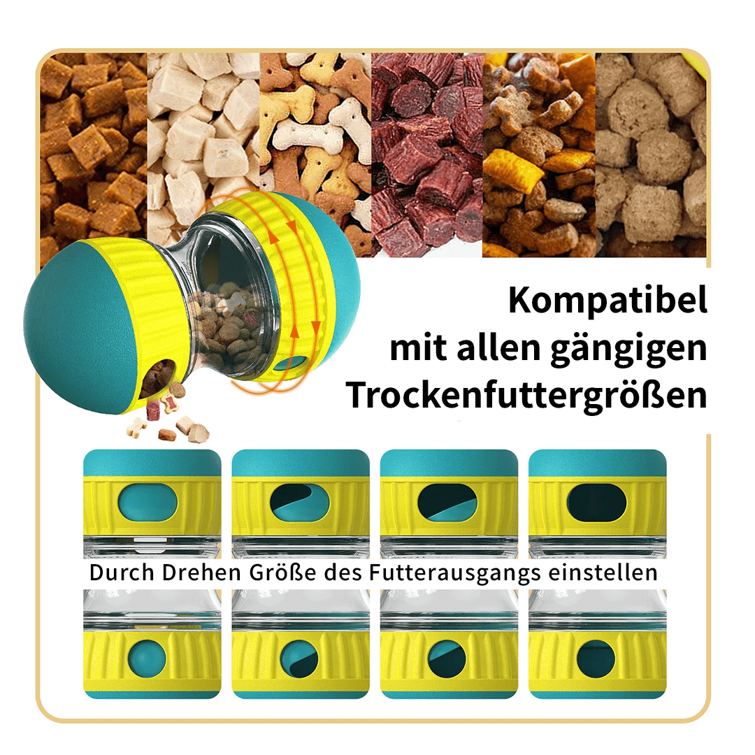Toniball - Interaktiver Futterball für reguliertes Fressen