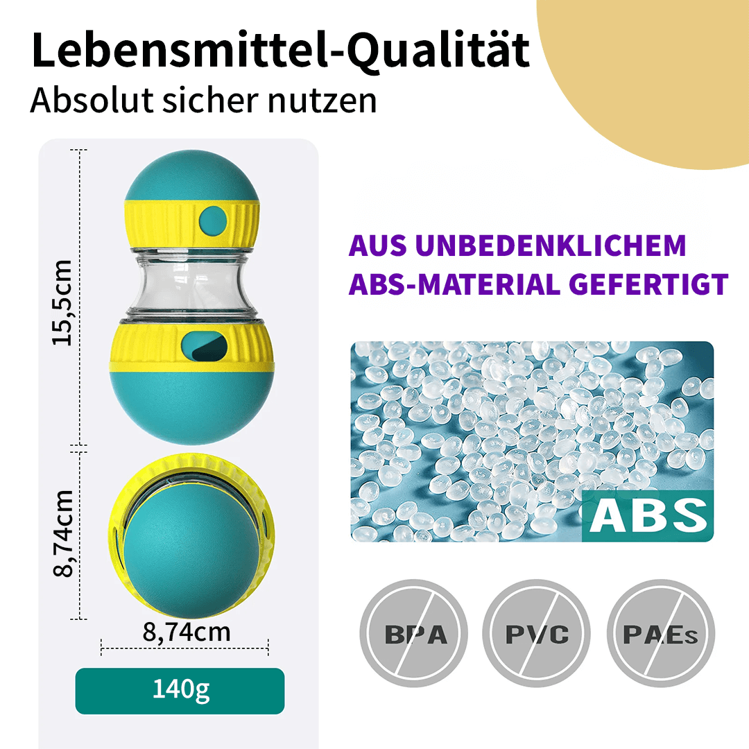 Toniball - Interaktiver Futterball für reguliertes Fressen