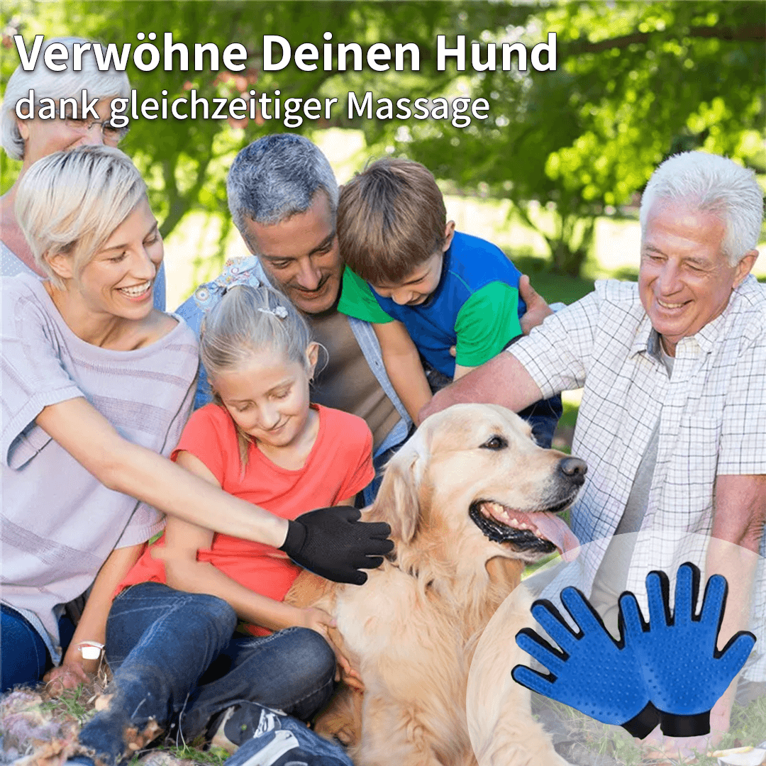 Trivali Hundehandschuh - für eine einfache Fellpflege