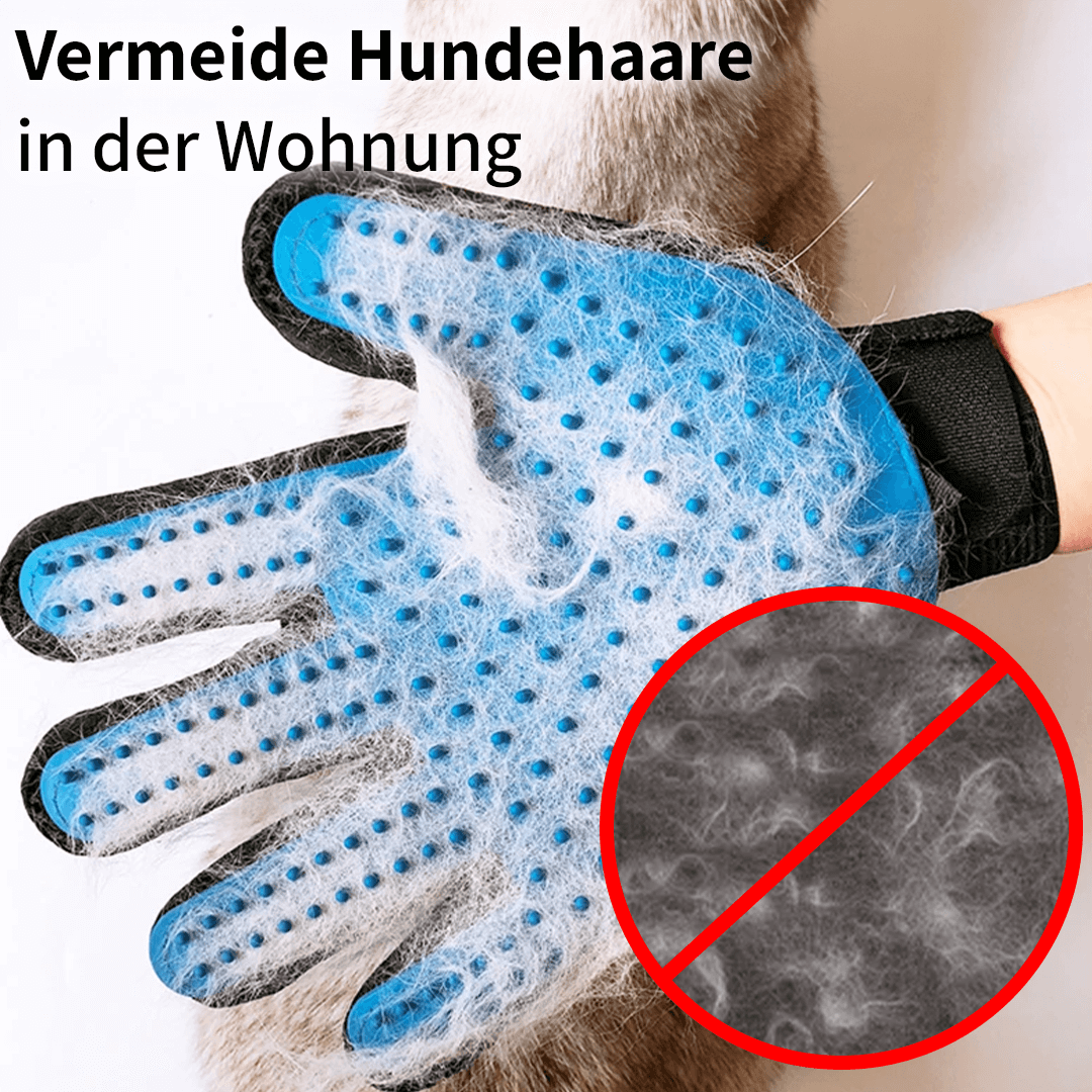 Trivali Hundehandschuh - für eine einfache Fellpflege