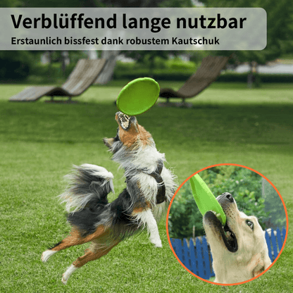 schlaudog Hundefrisbee - langlebige Wurffrisbee für aktive Hunde
